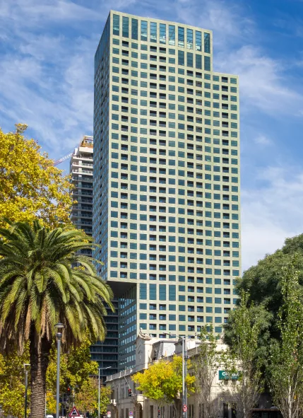 plaza area